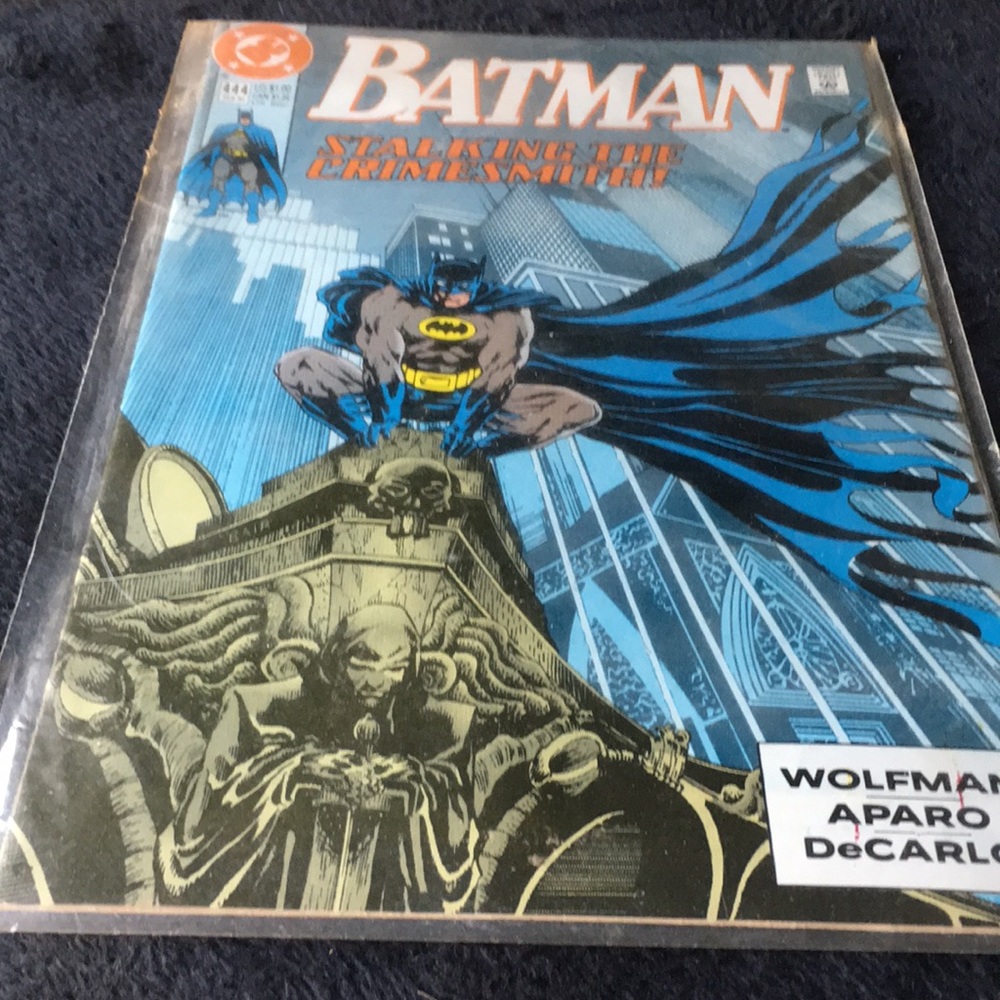 DC Comic Batman comic book vintage February 1990